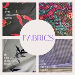 45" Fabrics