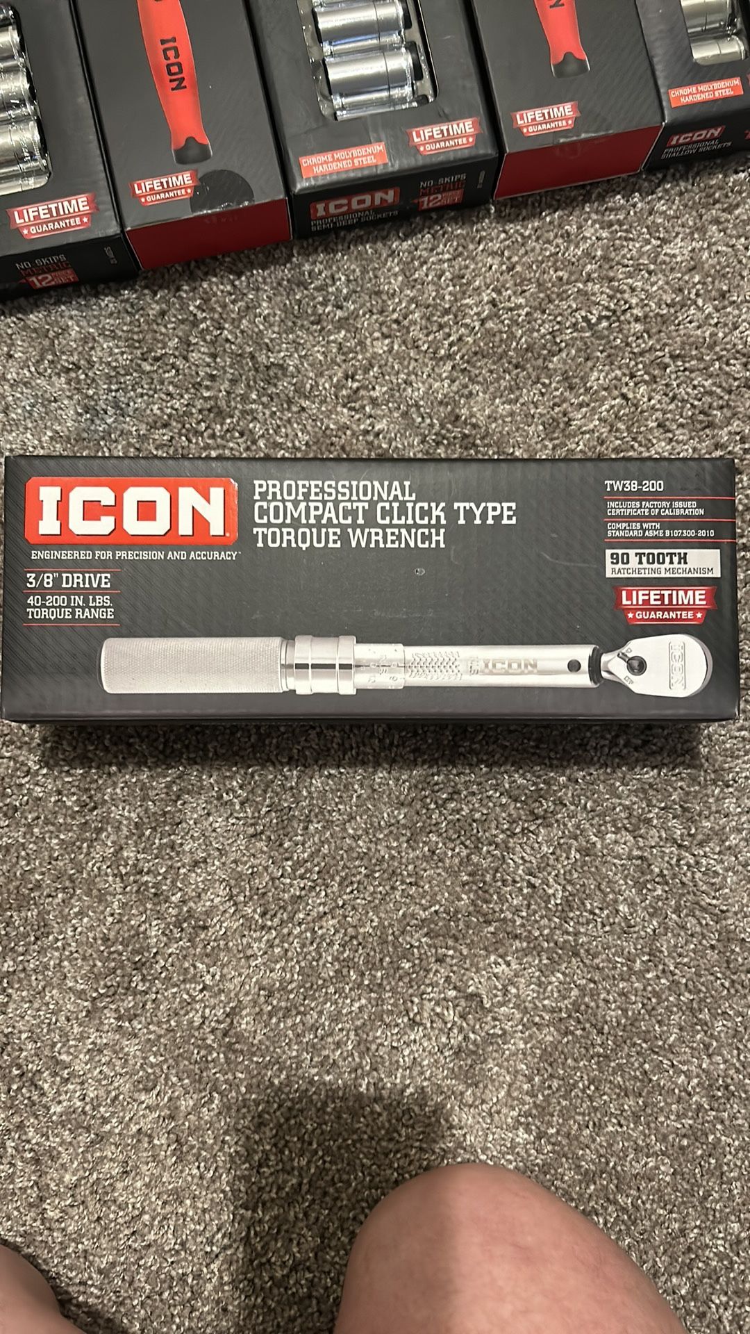 Icon 3/8”  Torque Wrench 