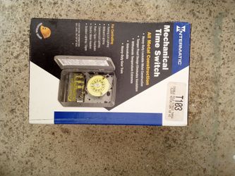 Intermatic T103 24-Hour Mechanical Timer Switch designed for 120V applications.