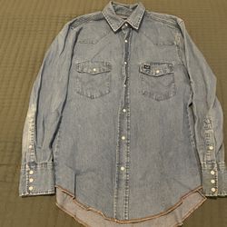 Wrangler M Pearl Button Up