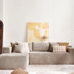 Comfy Chaise Boneless L Shape Sofa