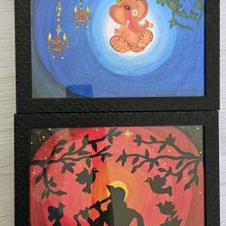 Set of 2 Picture frames.
