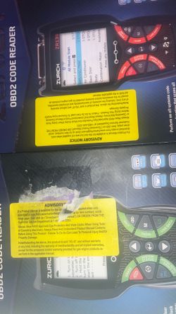 That’s a Zurich OBD2 code reader/scanner