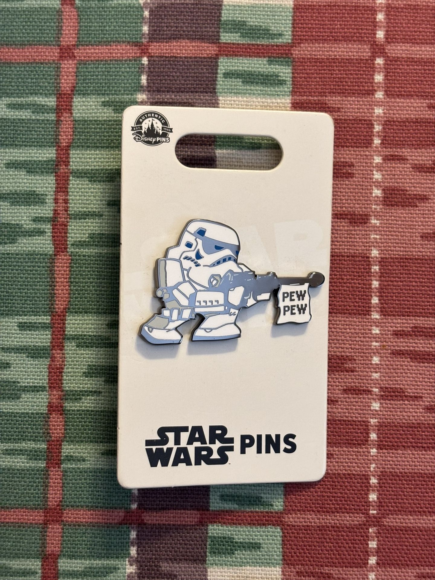 Disney Star Wars Stormtrooper Pew Pew Pin