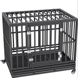 VEVOR 42 Inch Heavy Duty Dog Crate