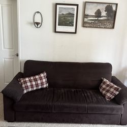 Brown couch