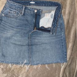 Old Navy Jean Skirt