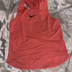Women’s Nike Pink  Razor Back Running Shirt