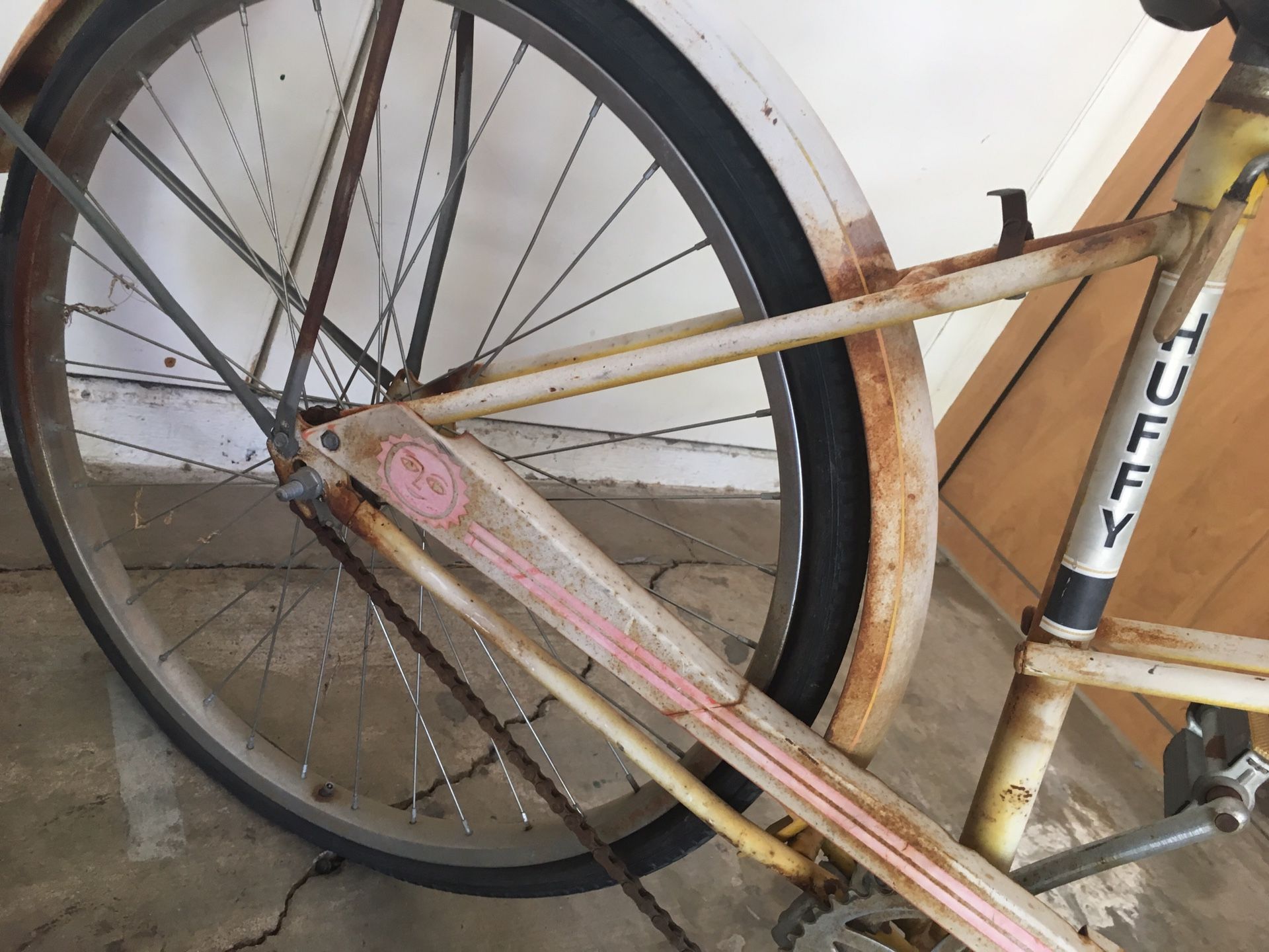 one sunny day i was riding my bike