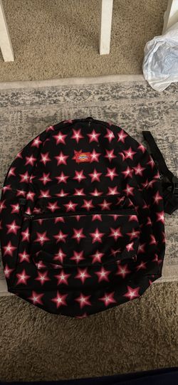 Dickies Pink Star Print Backpack