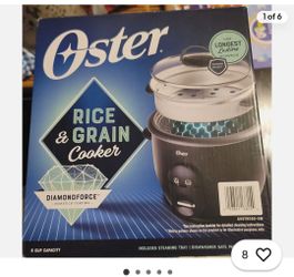Rice cooker with steamer