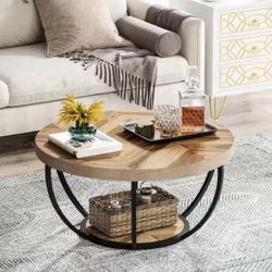 Farmhouse Style Coffee Table, Light Wood Coffee Table, Aesthetic Coffee Table, Light Wood Home Furniture, Living Room Center Table