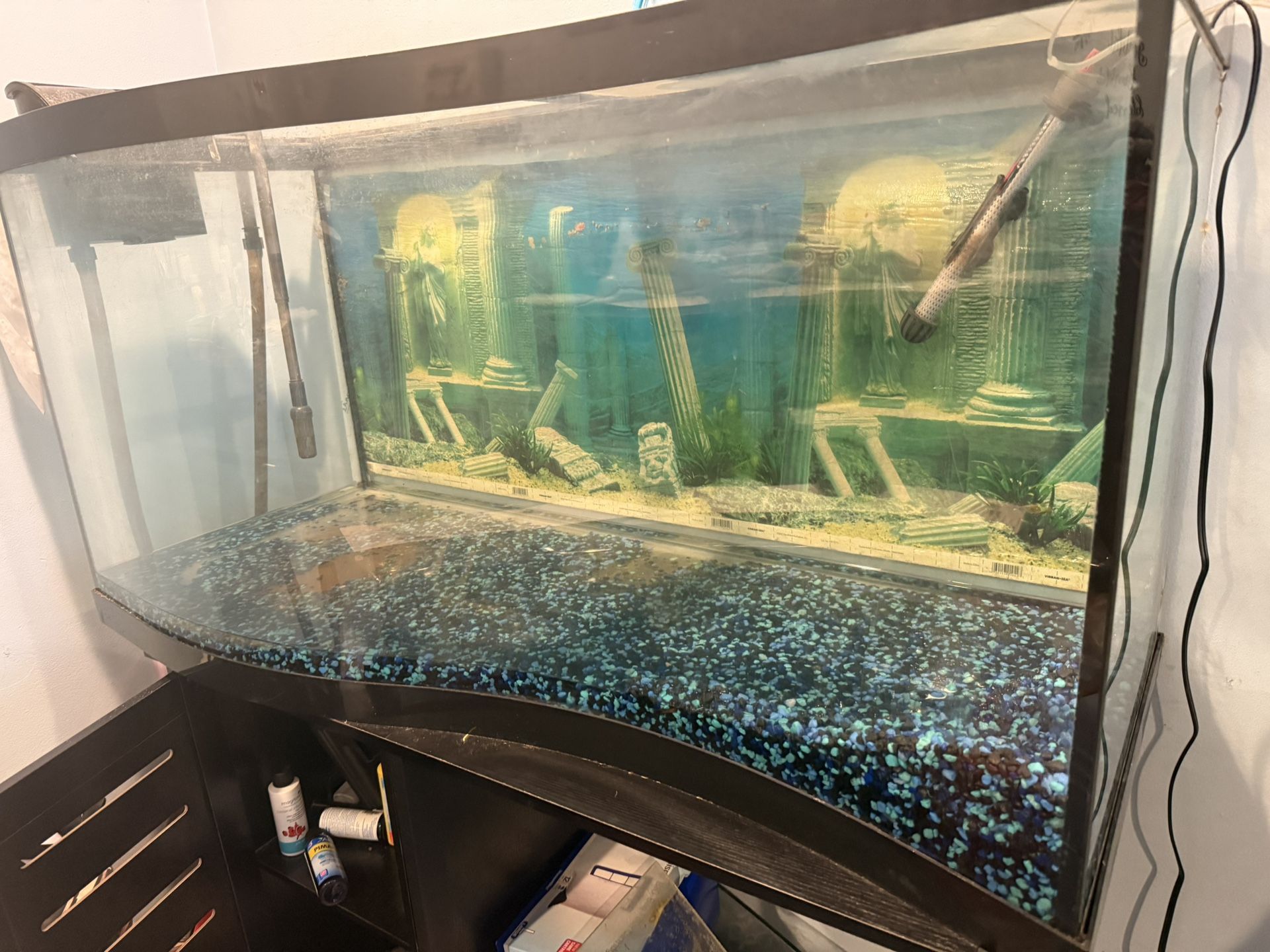 75 Gallon Fish Tank/ Stand/Accessories