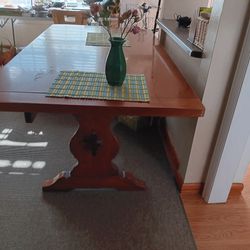 Wooden Dining Table Maple