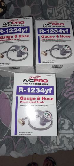 Gauge & Hose R1234yf A/C Pro Air Conditioning