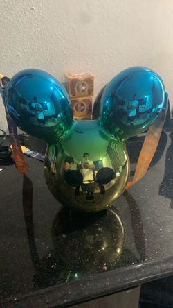 Disney Parks Mickey Mouse Chrome Popcorn Bucket