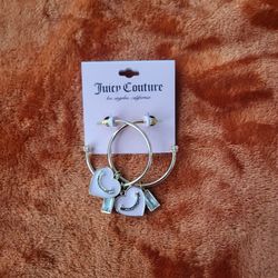 Juicy Couture Charm  Earrings 