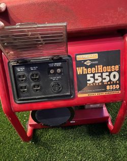 Generac Briggs & Stratton 5550watt Generator