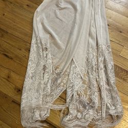 Cream lace scarf/wrap new with tags 