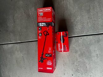 Craftsman Cordless 13-in String Trimmer Kit with Battery and Charger NEW