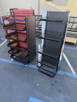 Display racks for a store