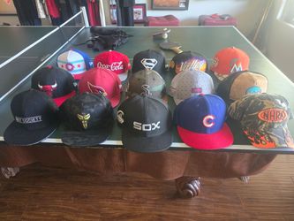 Hat collection for sale.  Snapback and 7.5 fitted.