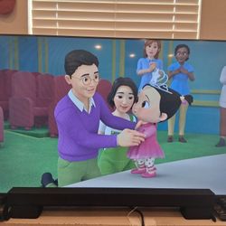 Brand New TV With Surround Sound And Base System 