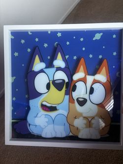 Bluey Wall Picture Kids