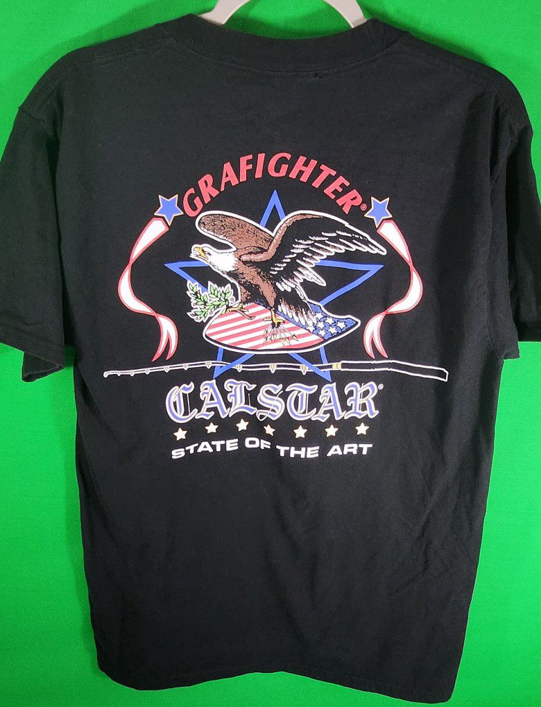 Calstar Grafighter T-Shirt Men's Sz Medium Fishing Tee 