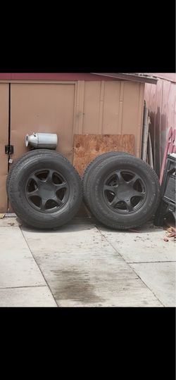 Chevy wheels all 4