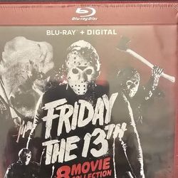 Friday The 13th Blue Ray 8 Film Set Brand New