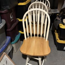 3 Wooden Bar Stools
