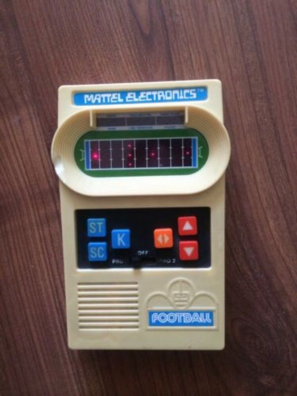 Original Vintage 1977 Mattel Electronics Football Game I Model 2024-0330