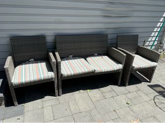 Wicker 3 piece