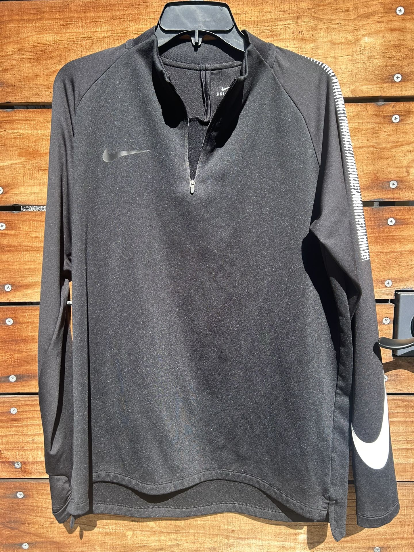 Nike Dry Squad Drill Top Sweatshirt Size L 