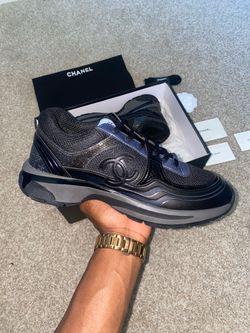 Chanel runners size 44/US11 black