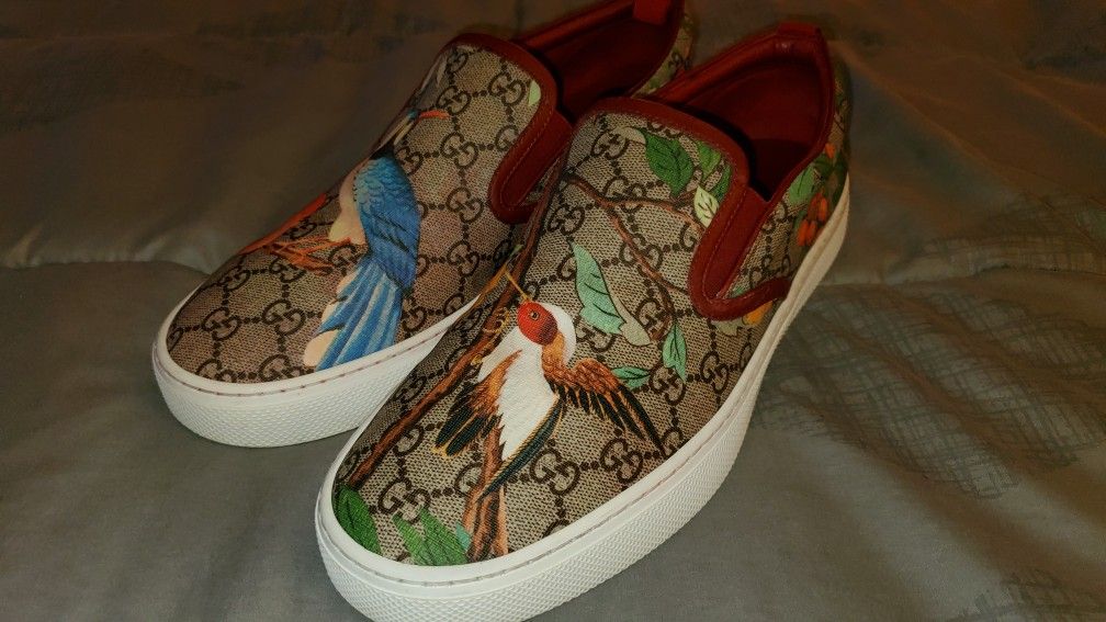 Rare Gucci Tian Slip On Shoes