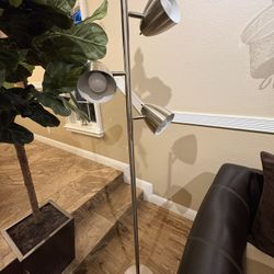 Brushed Nickel Floor Lamp