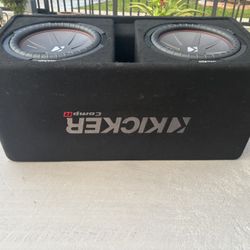 Kicker Subwoofer 