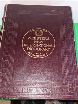 Antique Large Dictionary 1932