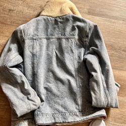 IDYLLWIND REVERSABLE WOMENS JEAN JACKET  Size Med 