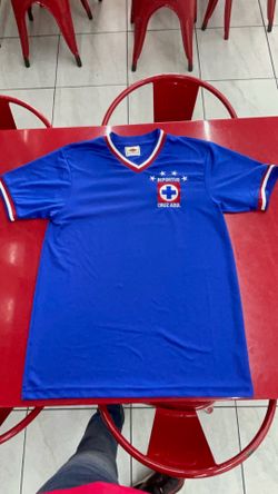 CRUZ AZUL JERSEY RETRO JERSEY CRUZ AZUL TALLAS M, L Y XL NUEVOS. EXCELENTE PARA COLECCIONISTAS GREAT CRUZ AZUL JERSEY