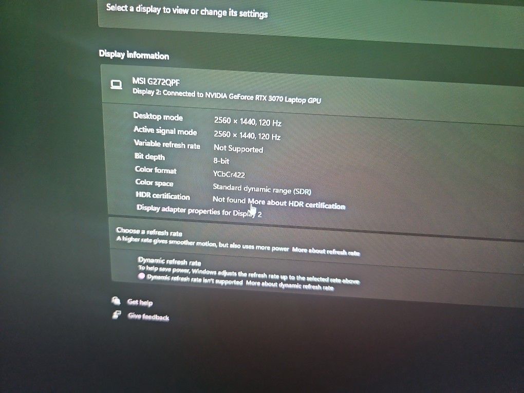 MSI Gaming Monitor