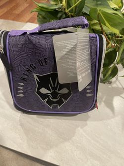 Brand New Disney Marvel Black Panther Wakanda Youth Lunch Tote