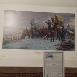 Mort Kunstler Print The Fighting 69th W/coa