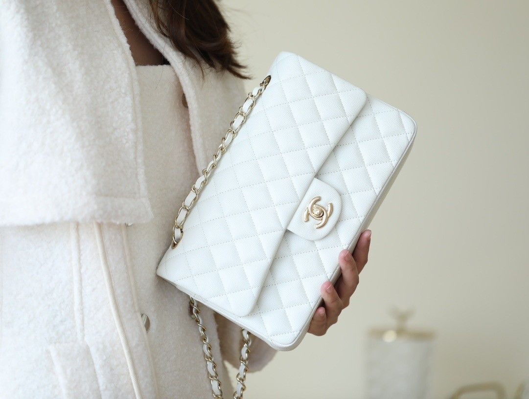 A classic white bag