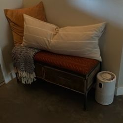 Metal With Wood Create Bench