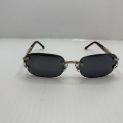 Brighton Star Dust Sunglasses Metal Frame Burgundy Arms Comes With Case