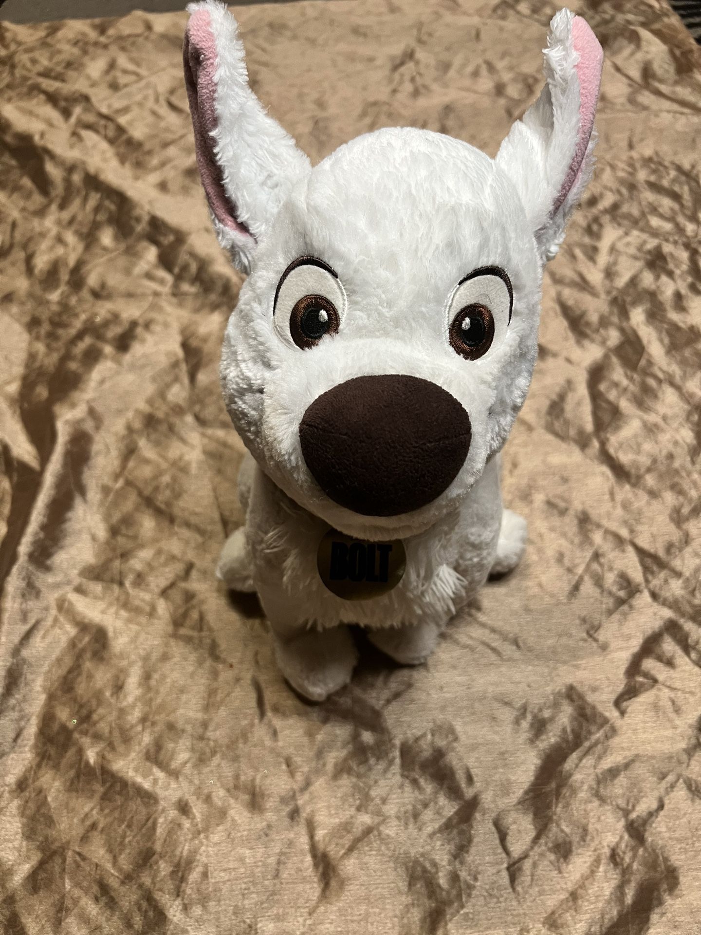 Disney Store Bolt Plush Stuffed animal plushie doll toy white super hero  dog gen for Sale in Lakewood, CA - OfferUp