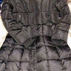 Kenneth Cole womens Women's Heavy Weight Down Puffer Jacket lg